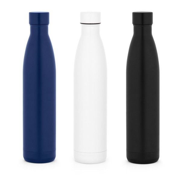 RE-BUFFON XL. Dubbelwandige roestvrijstalen fles (90% gerecycled)
