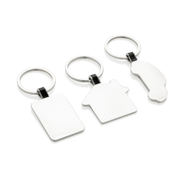 RCS autosleutelhanger van gerecycled zinc alloy