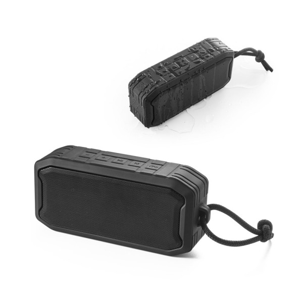 SHEERAN. Draagbare 10W luidspreker met IPX7 en 9 uur autonomie op 100% rABS